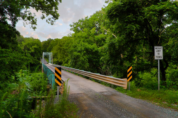 ruralone-lane bridge - chatham county north carolina stock pictures, royalty-free photos & images